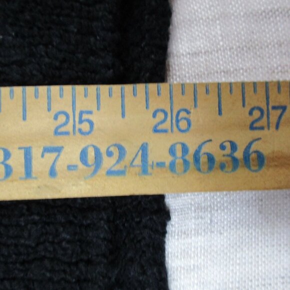 Tommy Bahama Sweater Women's Small Black Knitted Casual 3/4‎ Sleeve Pullover. - Picture 8 of 13